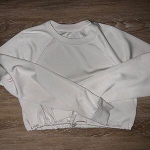 Cropped Crewneck Sweatshirt
